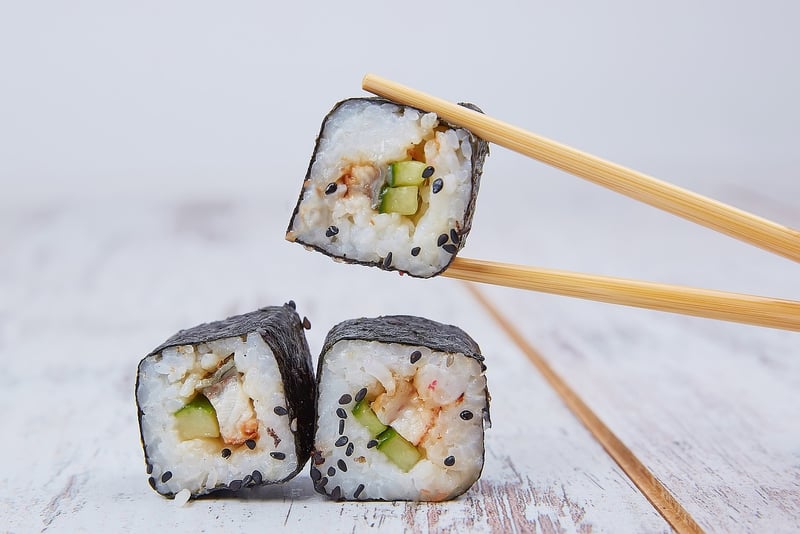 Mermaid Sushi Rolls